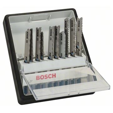 Sada pilových plátků Bosch Robust Line Metal Expert, se stopkou T. 10-dílná