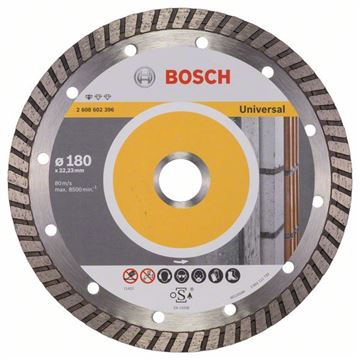 Bosch Diamantový dělicí kotouč Standard for Universal Turbo 180 x 22,23 x 2,5 x 10 mm