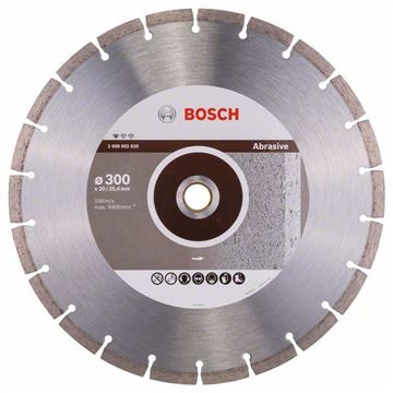 Diamantový dělicí kotouč Standard for Abrasive - 300 x 20,00+25,40 x 2,8 x 10 mm BOSCH