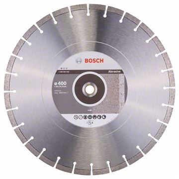 Diamantový dělicí kotouč Standard for Abrasive - 400 x 20,00+25,40 x 3,2 x 10 mm BOSCH