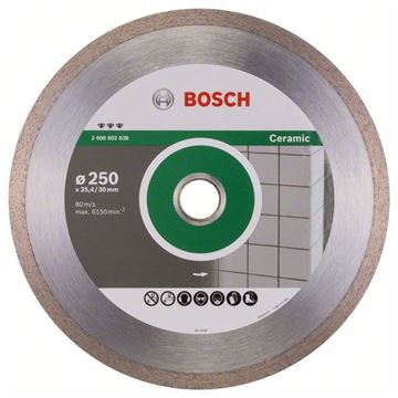 Diamantový dělicí kotouč Best for Ceramic - 250 x 30/25,40 x 2,4 x 10 mm BOSCH