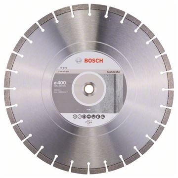 Diamantový dělicí kotouč Best for Concrete - 400 x 20,00+25,40 x 3,2 x 12 mm BOSCH