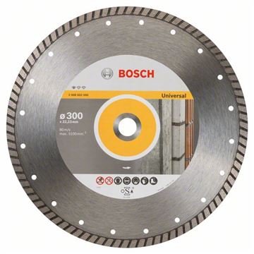 Bosch Diamantový dělicí kotouč Standard for Universal Turbo 300 x 22,23 x 3 x 10 mm