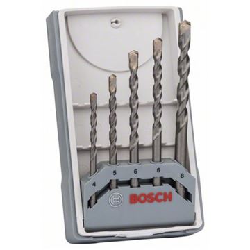 Bosch 5dílná sada vrtáků do betonu CYL-3 4; 5; 6; 6; 8 mm