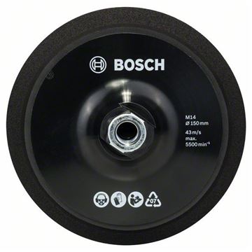 Bosch opěrný talíř M14 / 150mm se suchým zipem