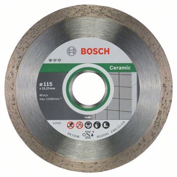 Bosch Diamantový dělicí kotouč Standard for Ceramic 115 x 22,23 x 1,6 x 7 mm