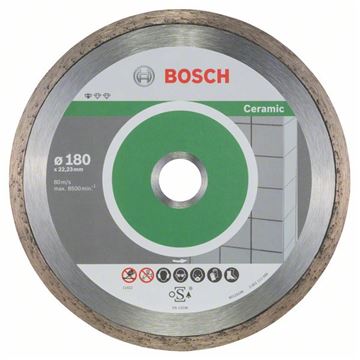 Bosch Diamantový dělicí kotouč Standard for Ceramic 180 x 22,23 x 1,6 x 7 mm