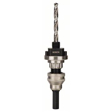 Šestihranný adaptér - 14-210 mm BOSCH pro 1/2" a 5/8" závit se středicím vrtákem HSS-G (1/4"upínání)