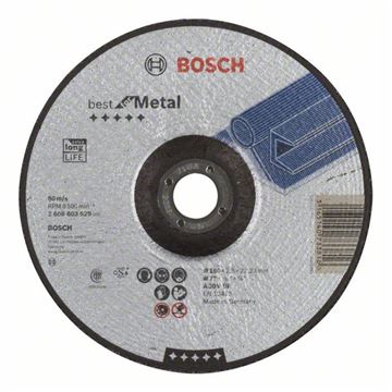 Bosch Dělicí kotouč profilovaný Best for Metal A 30 V BF, 180 mm, 2,5 mm