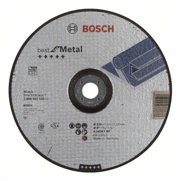 Bosch Hrubovací kotouč profilovaný Best for Metal A 2430 T BF, 230 mm, 7,0 mm