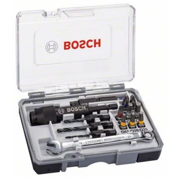 Bosch 20dílná sada šroubovacích bitů Drill&Drive PH2; PH2; PZ2; SL5; H4; H5; T15; T20; T25