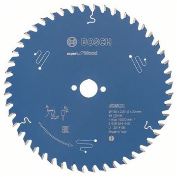 Bosch - Pilový kotouč Expert for Wood 190 x 20 x 2,6 mm, 48