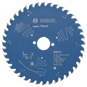 Bosch - Pilový kotouč Expert for Wood 190 x 30 x 2,0 mm, 40