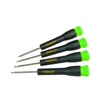 4dílná sada přesných šroubováků, Torx STANLEY
