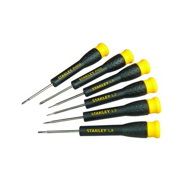 dílná sada přesných šroubováků, plochý, Ph STANLEY