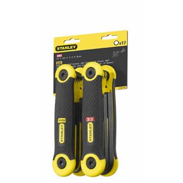 17-dílná nožová sada zástrčných klíčů STANLEY