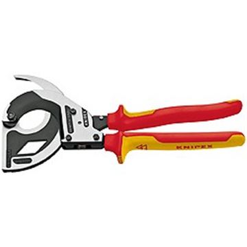 Kleště na kabely ráčnové VDE, Knipex