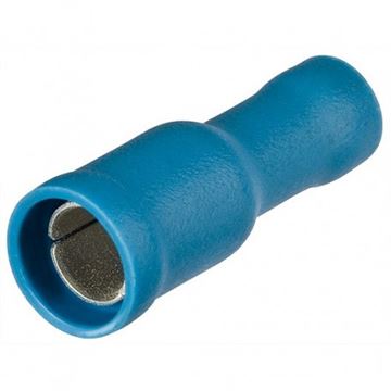 Kulaté zásuvkové koncovky izolované, modrá/100ks, Knipex