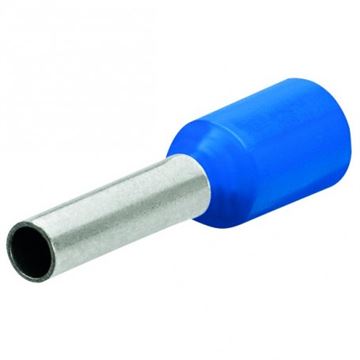 Dutinky s izolací, 2.5 modrá,10mm/200ks, Knipex