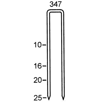 Sešívací spony 347 / 25 mm CNK/2500 Schneider Bohemia