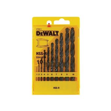Sada vrtáků HSS-R /bal.10ks/ DeWALT