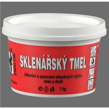 Sklenářský tmel 1kg béžový Den Braven