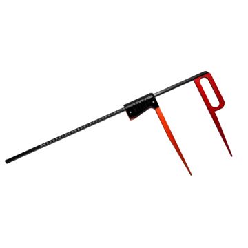 Lesnická průměrka KINEX Red&Black LINE 1000 mm (dělení 1mm), ČSN 25 1277