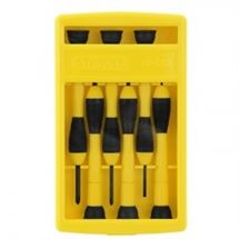 Sada přesných šroubováků, 6 ks STANLEY