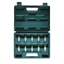 10-dílná Sada hlavic torx 1/2" zástrčných Gola