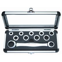 Sada vyměnitelných ráčnových klíčů Gola - 10 dílů