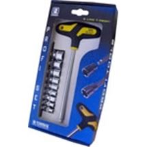 Sada nástrčných hlavic s klíčem 1/4" 10-dílná S LINE T PROFI Narex