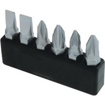 Sada pl., kříž., pozidriv nástavců v zásobníku 6-dílná Narex