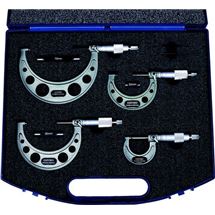 Sada třmenových mikrometrů 0 - 100mm OXFORD