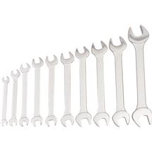 Sada maticových klíčů plochých průmyslových 10-dílná 1/4"-1" Kennedy