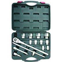 15-dílná Sada nástrčných hlavic 3/4" Gola