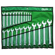 Sada klíčů 22-dílná očkoplochých maticových Gola