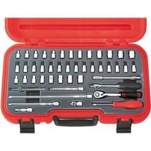 Gola sada 1/4" hlavice metircké a palcové 46 dílná TS46MA Kennedy