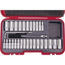 Gola sada 1/2" hlavice prodloužené metrické palcové 30 dílná Kennedy