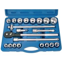 Gola sada 1/4" 21-dílná BGS technic