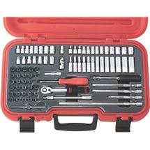 Gola sada 1/4" hlavice metrické a palcové bity 82 dílná TSD82MA Kennedy