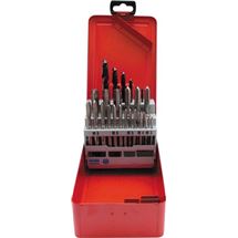 Sada HSS vrtáků se závitníky 28-dílná SHERWOOD