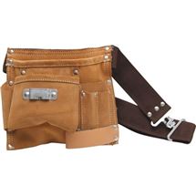 Kapsa na nářadí kožená, 5 kapes 220x210mm Kennedy