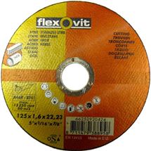Řezný kotouč na ocel a nerez 230x1,9x22,2 mm FLEXOVIT A 46 R-BF41