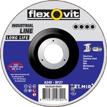 Brusný kotouč na ocel a nerezovou ocel 150x7,0x22,2 mm FLEXOVIT A 24 V-BF27 INOX