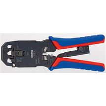 Lisovací kleště Knipex pro konektroy Western 200 mm