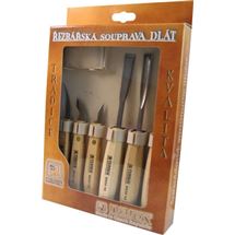 Sada řezbářských dlát 6-dílná WOOD LINE STANDARD Narex