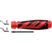 Ruční odjehlovací sada SWISS+BURR B4