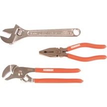 Sada 3ks profesionálních kleští z chrom-vanadiové oceli Kennedy