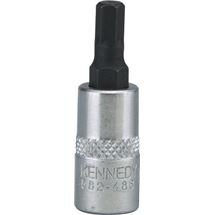 Nástrčná hlavice 1/4" torx 9, délka 19/37mm Kennedy