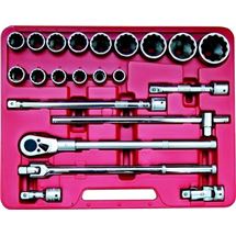 Gola sada 3/4" hlavice metrické 22 dílná L22M Kennedy